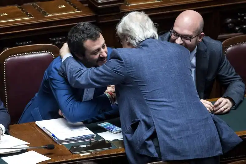 vittorio sgarbi matteo salvini