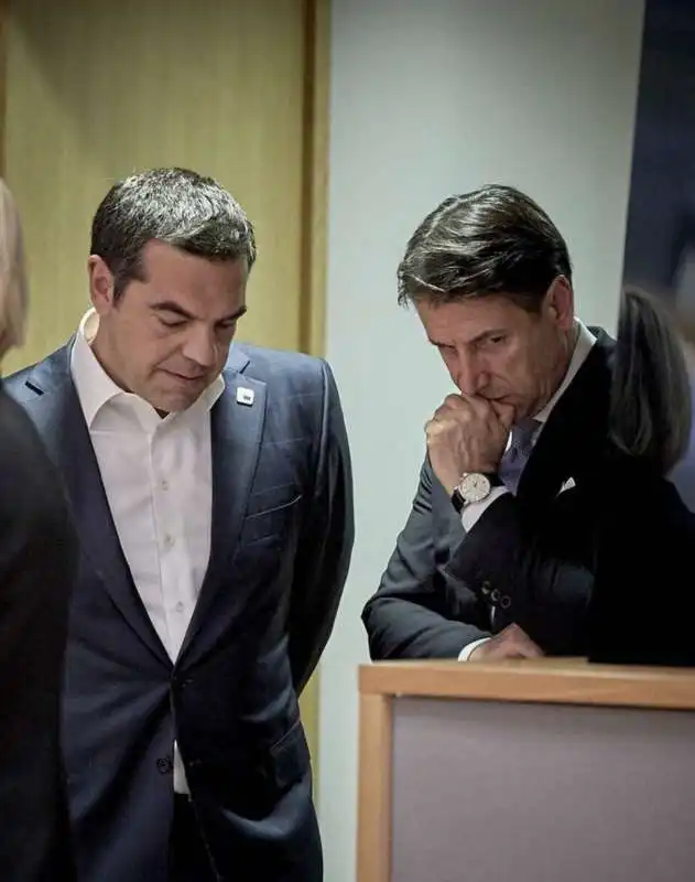 ALEXIS TSIPRAS GIUSEPPE CONTE