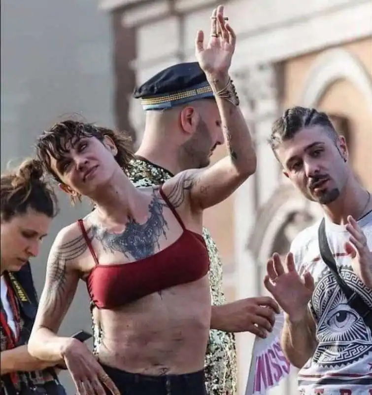 ASIA ARGENTO AL GAY PRIDE 2019