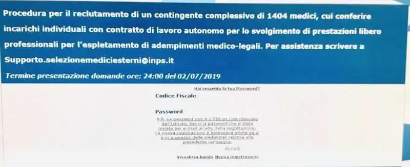 avvisi inps con la scadenza corretta