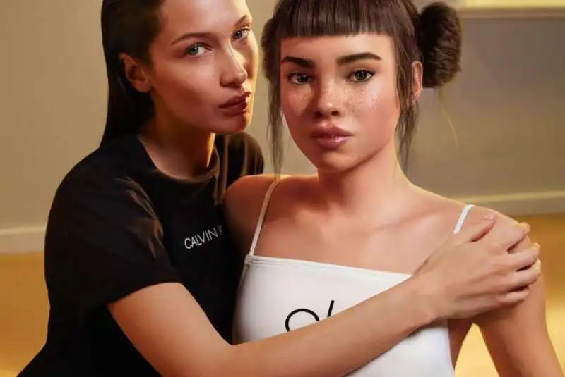 bella hadid e miquela sousa  2