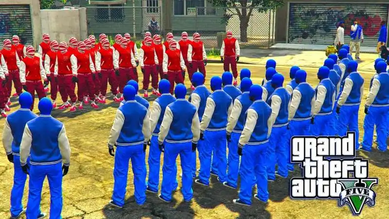 bloods vs crips su gta