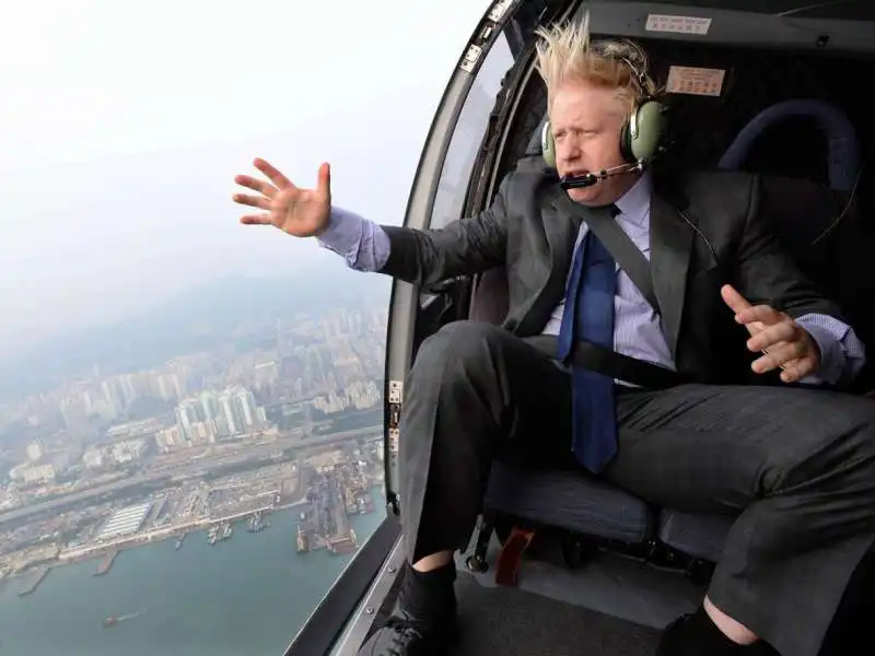 boris johnson a hong kong