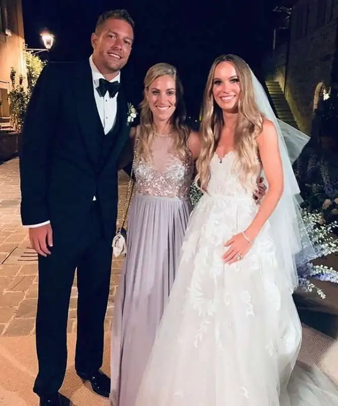 caroline wozniacki,  david lee e angelique kerber 1