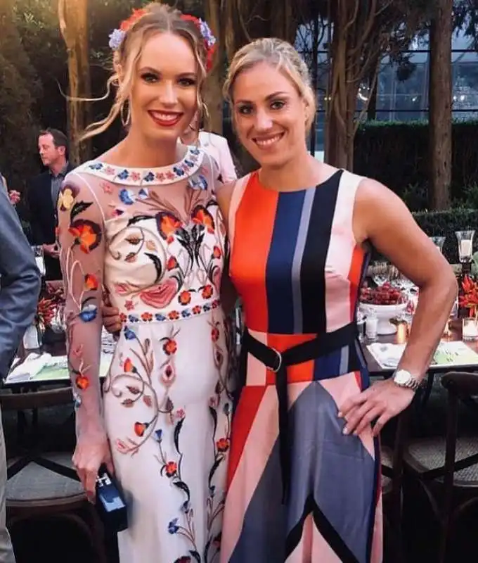 caroline wozniacki e angelique kerber