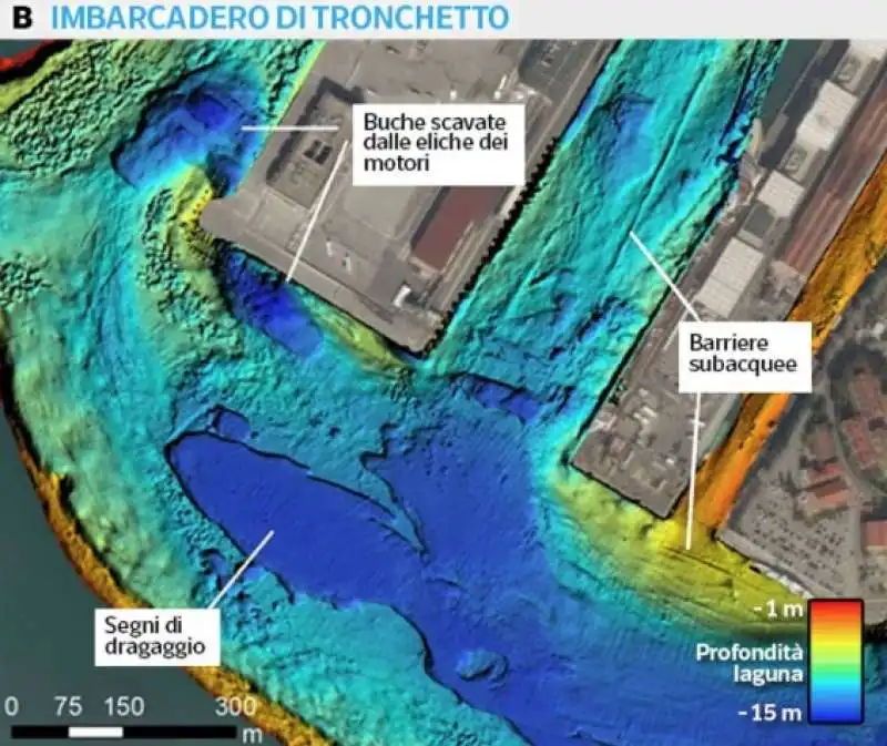 cnr i disastri delle grandi navi sui fondali di venezia  3