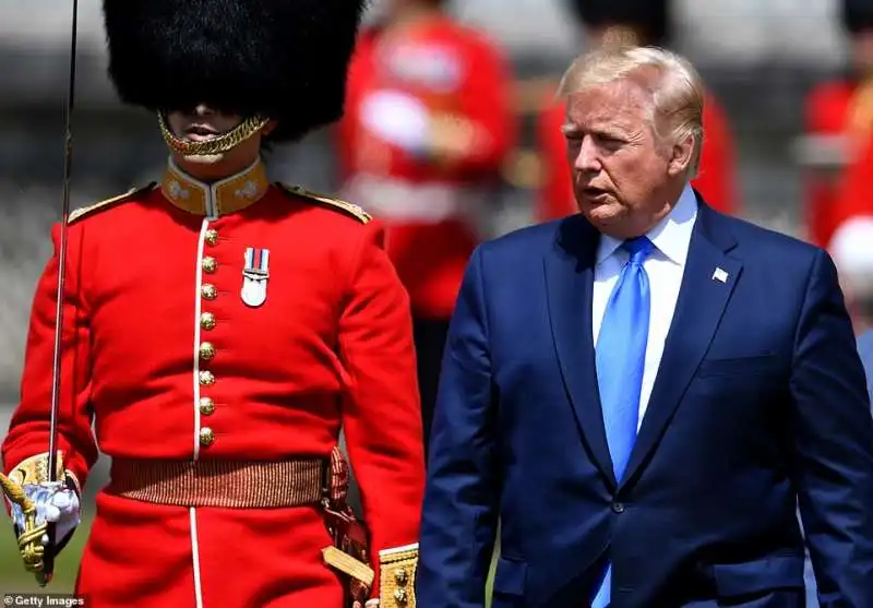 donald trump a londra 9