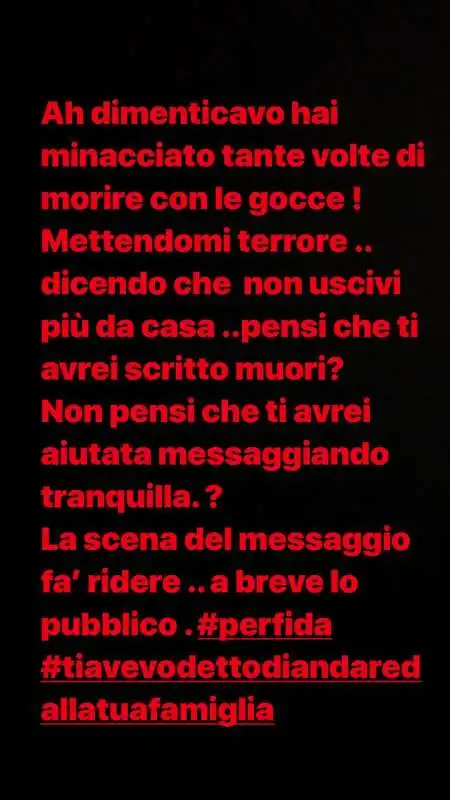 eliana michelazzo contro pamela perricciolo su instagram 1