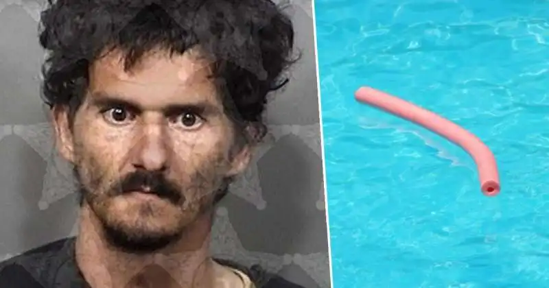 florida   uomo ruba gonfiabili da piscina per fare sesso 4