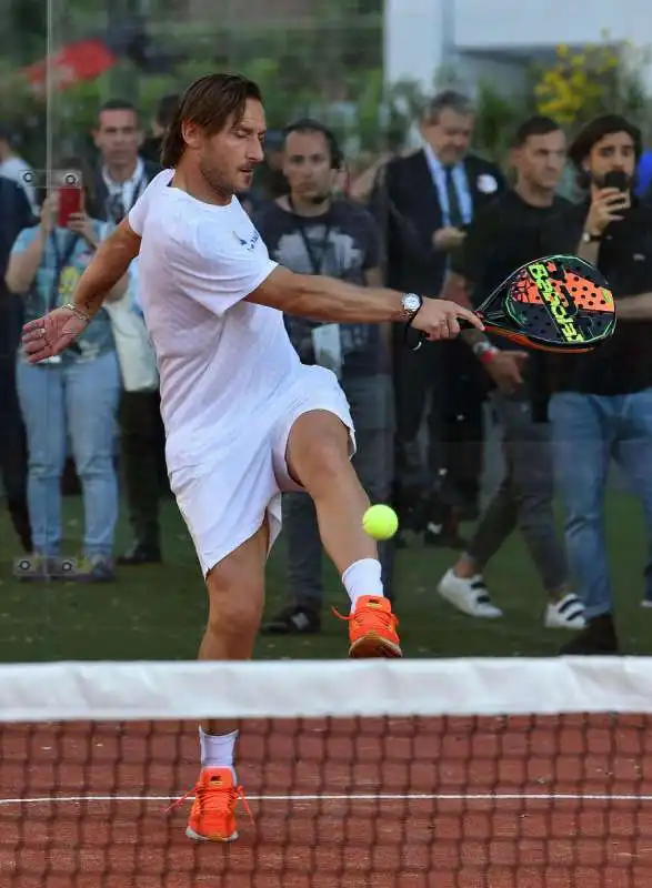 francesco padel totti  foto  mezzelani gmt 022 