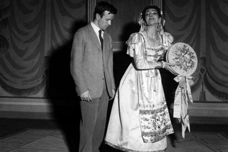 franco zeffirelli e maria callas