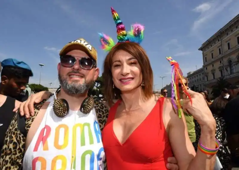 gay pride 2019   stefano mastropaolo  vladimir luxuria 