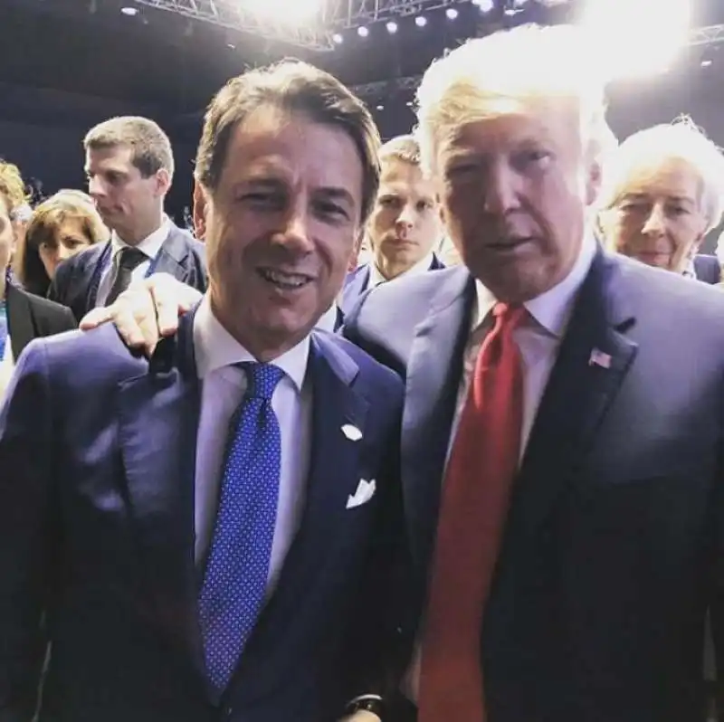 GIUSEPPE CONTE E DONALD TRUMP