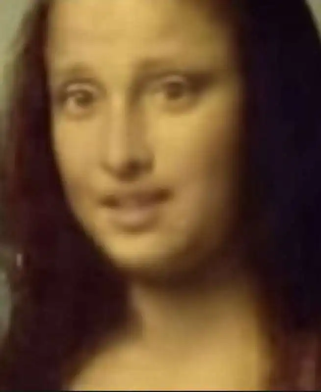 il deep fake della gioconda