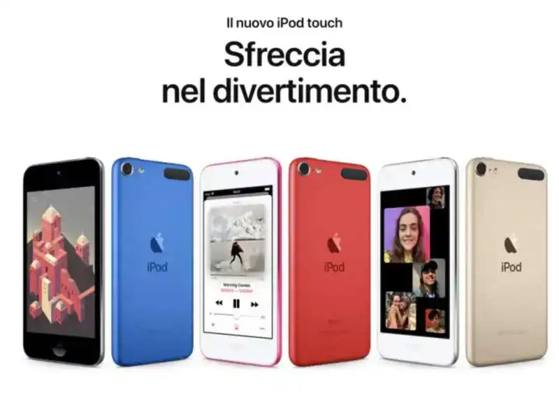 il nuovo ipod 4