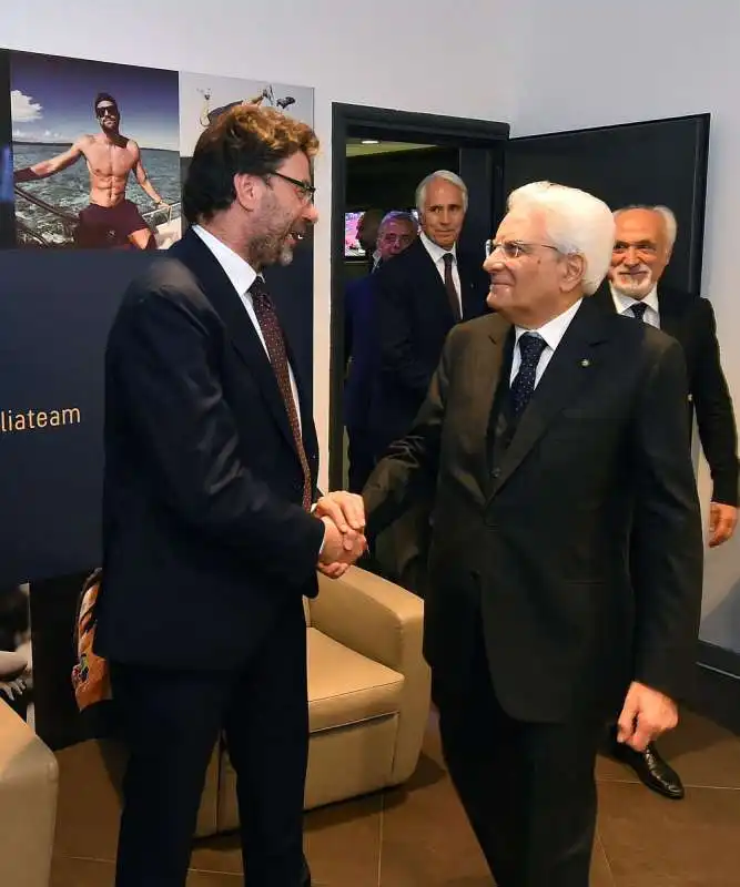 il presidente mattarella con giancarlo giorgetti foto mezzelani gmt008