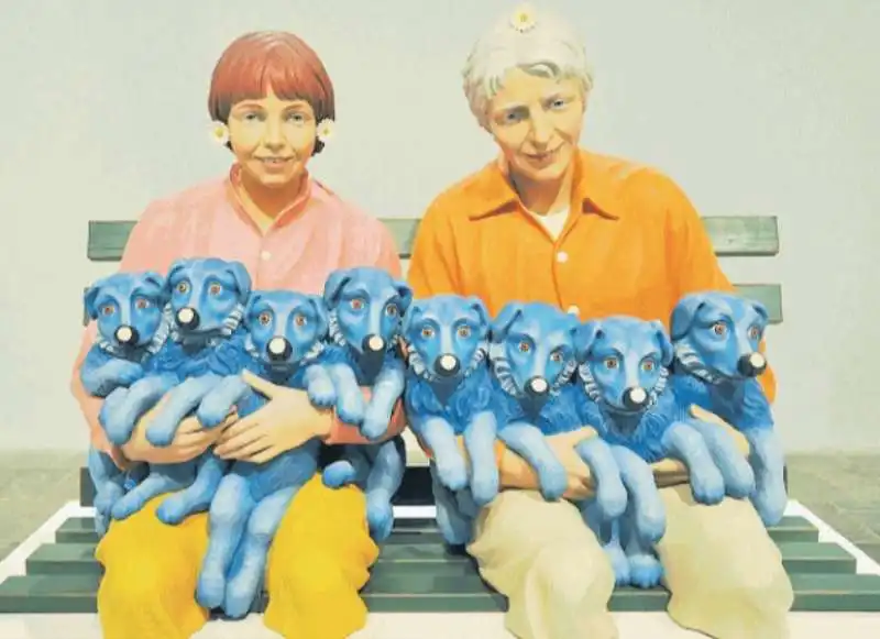 JEFF KOONS - STRING OF PUPPIES