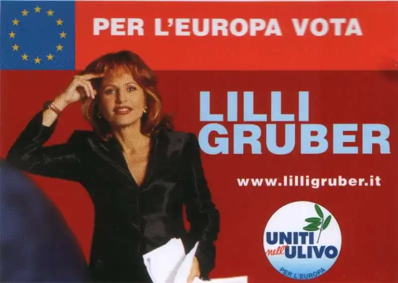 lilli gruber candidata alle europee con l ulivo