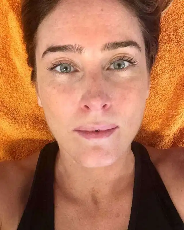 MARIA ELENA BOSCHI SELFIE SU INSTAGRAM