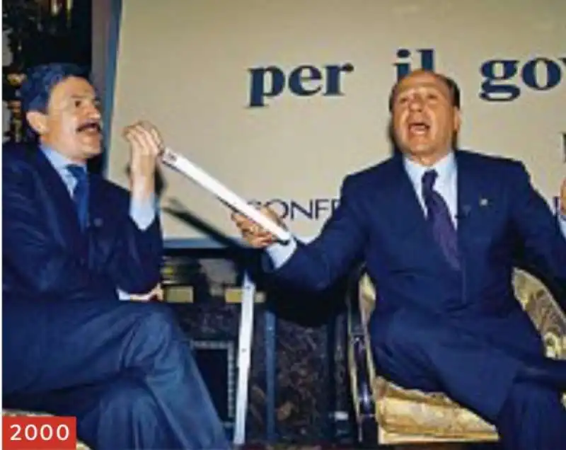 massimo d'alema silvio berlusconi