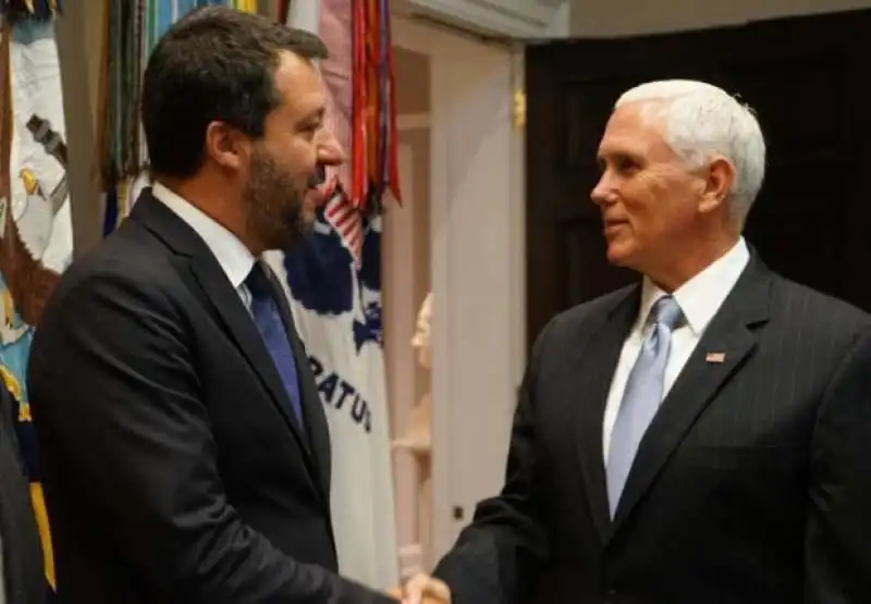 matteo salvini mike pence