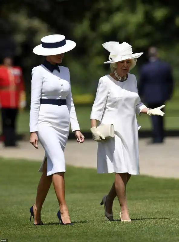 melania trump camilla parker bowles