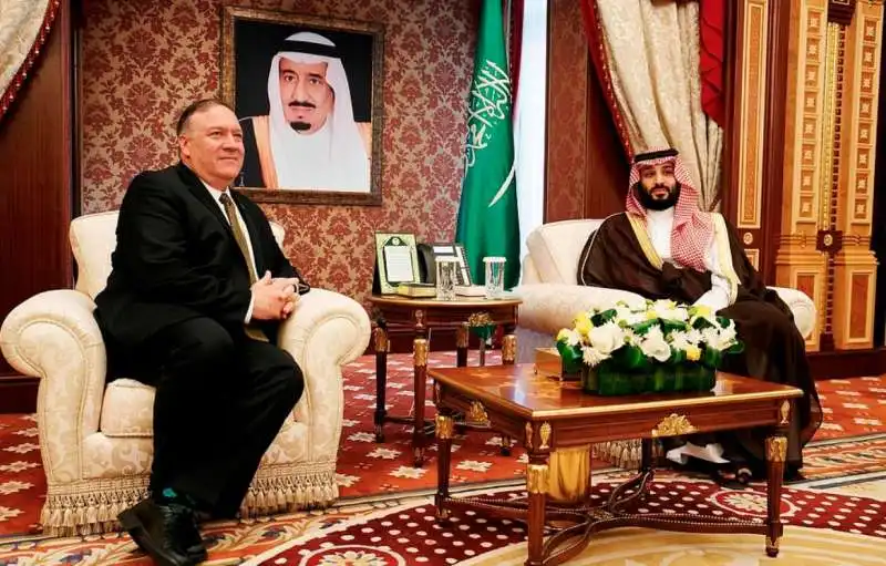 mike pompeo e mohammed bin salman  2