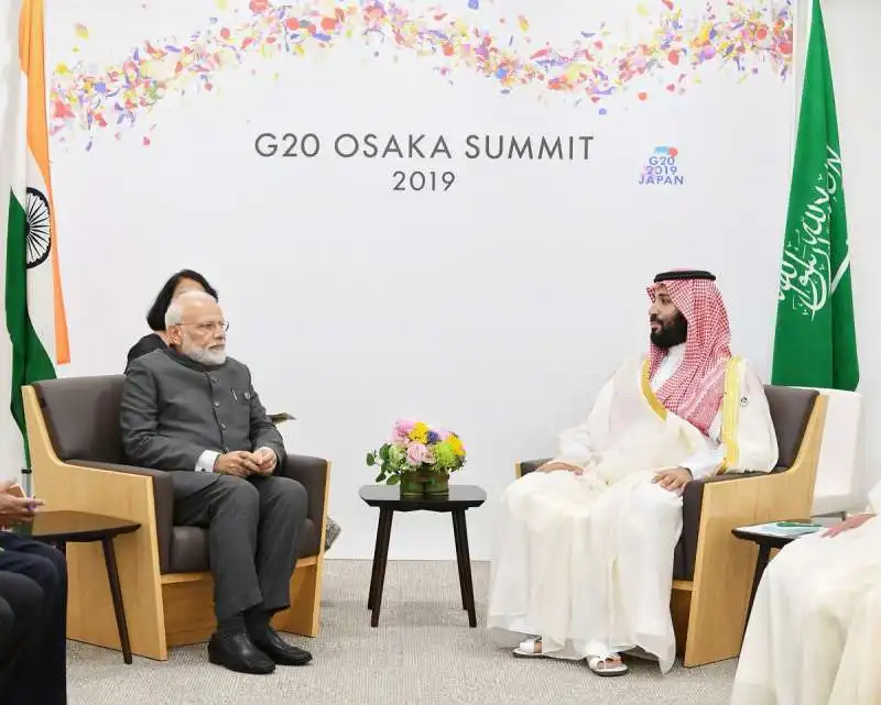 narendra modi mohammed bin salman al g20 di osaka