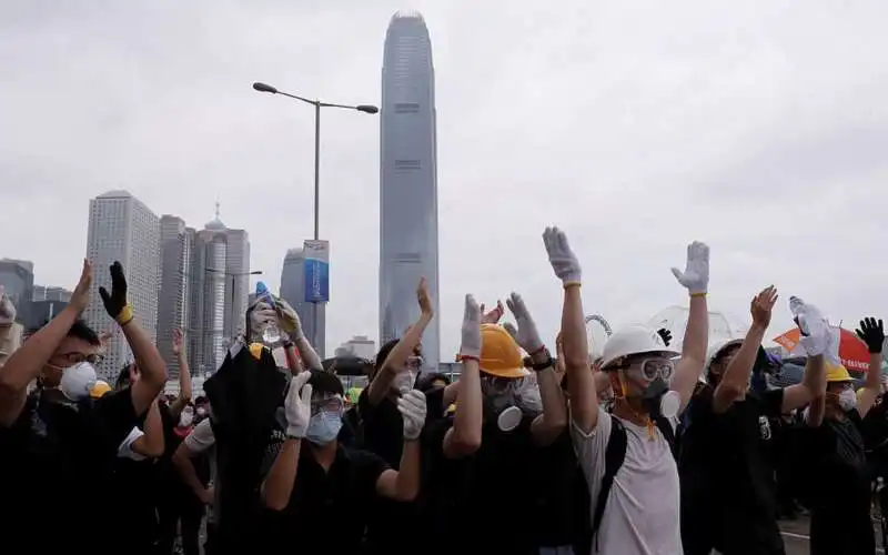 proteste a hong kong per la legge sull'estradizione in cina 7