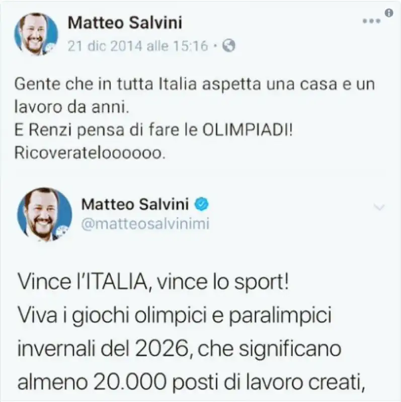 salvini tweet