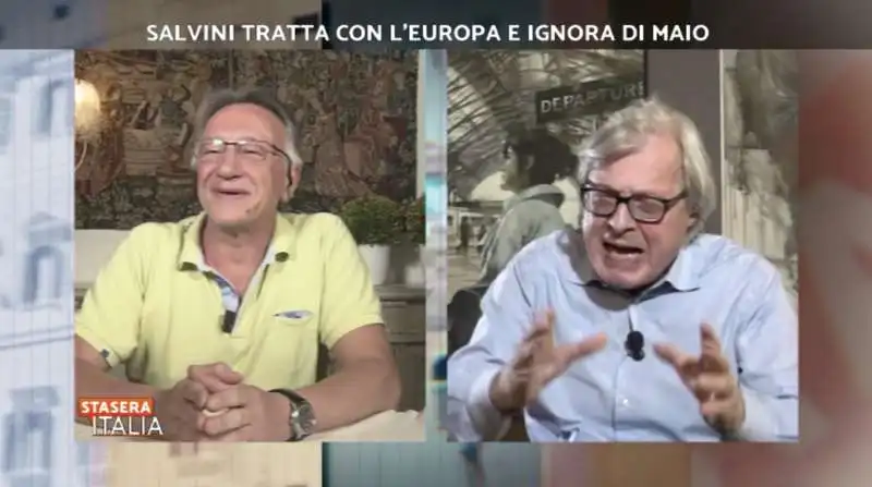 sgarbi vs boldrin a stasera italia 2