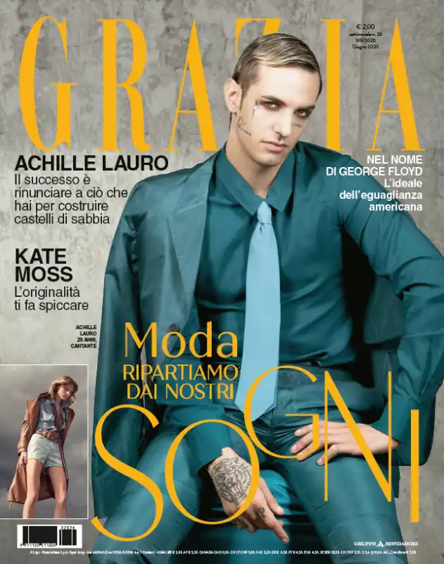 achille lauro cover grazia