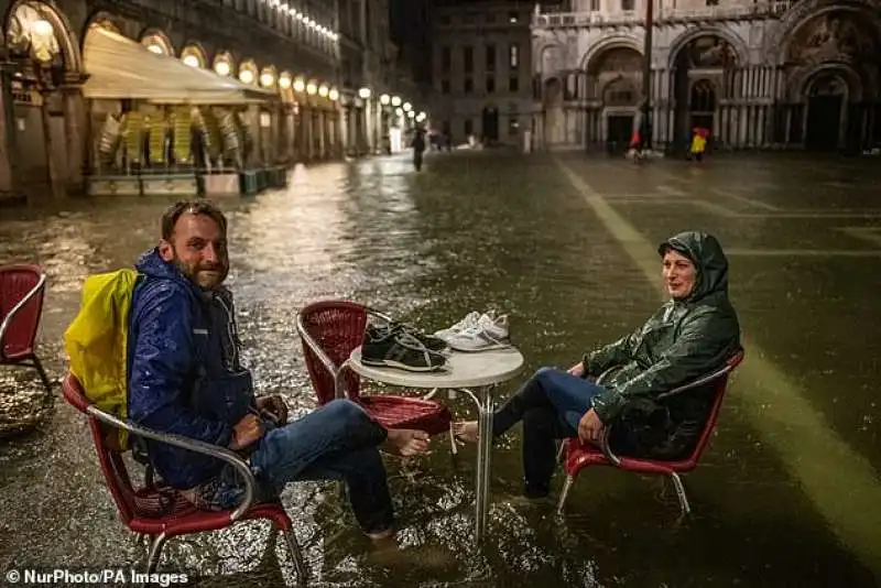 acqua alta a venezia   giugno 2020 2