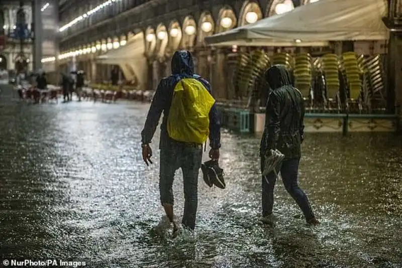 acqua alta a venezia   giugno 2020 4