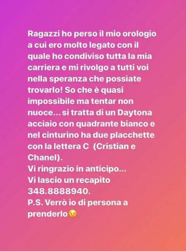 appello di francesco totti