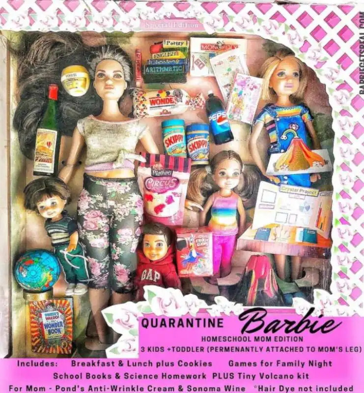 barbie in quarantena  12