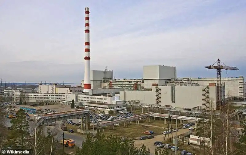 centrale nucleare 'leningrad' vicino san pietroburgo