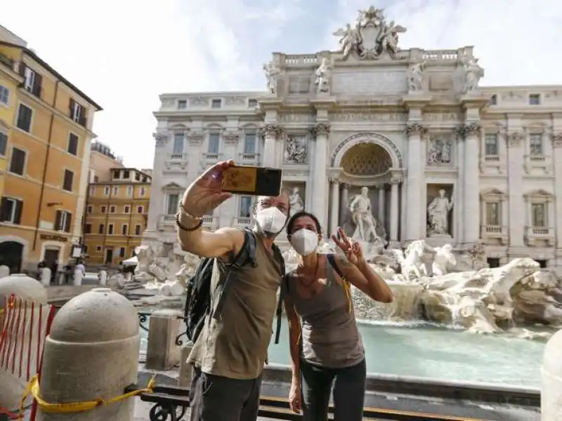 centro storico di roma deserto 2