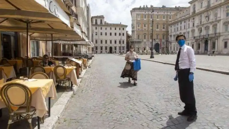 centro storico di roma deserto 9