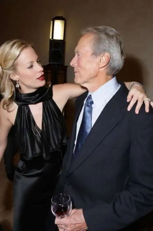 clint eastwood con la figlia alison nel 2007