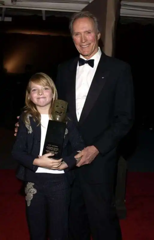 clint eastwood con la figlia francesca