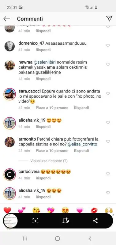 commenti alla visita di chiara ferragni e fedez alla cappella sistina 14