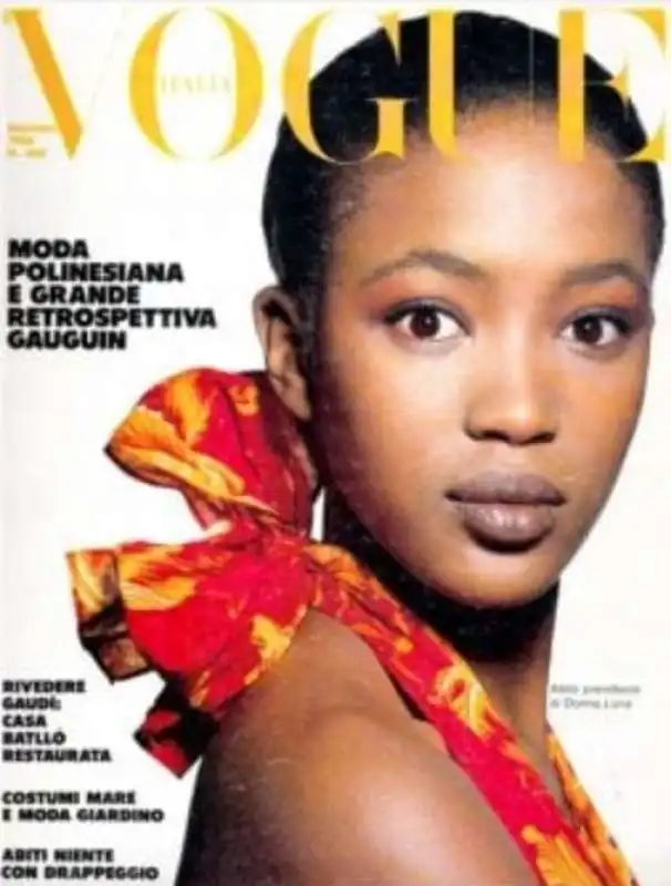 COPERTINA VOGUE NAOMI CAMPBELL