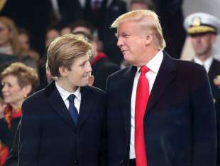 donald trump e barron