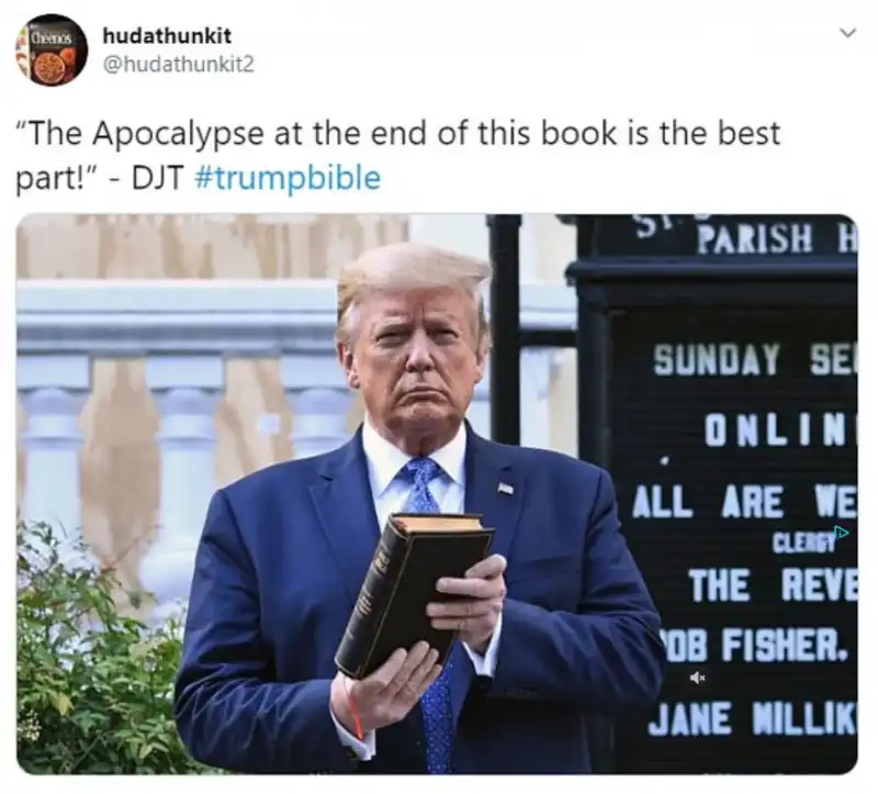 donald trump e la bibbia meme 4