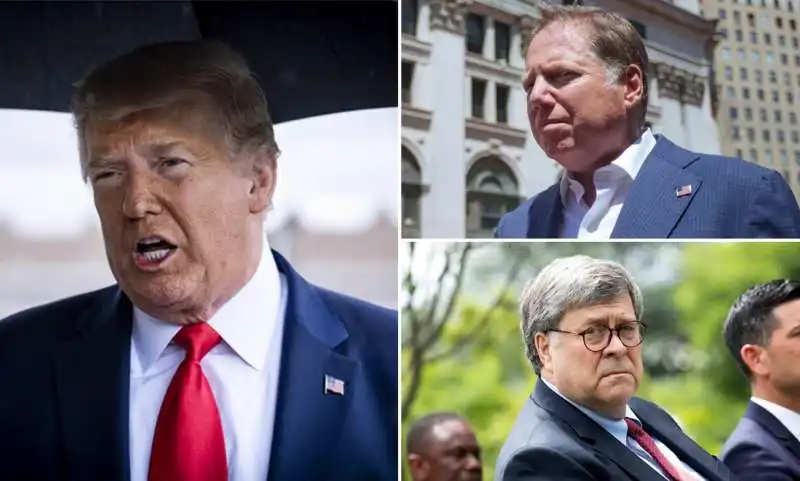 donald trump geoffrey berman bill barr