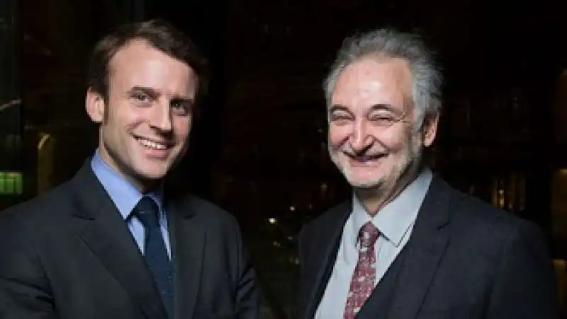 emmanuel macron jacques attali 1