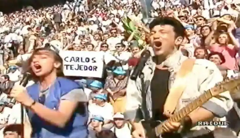 gianna nannini e edoardo bennato   cerimonia di apertura di italia 90  1