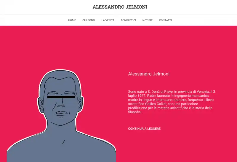 IL SITO WEB DI ALESSANDRO JELMONI