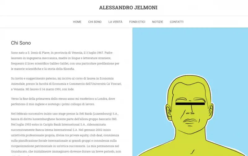 IL SITO WEB DI ALESSANDRO JELMONI